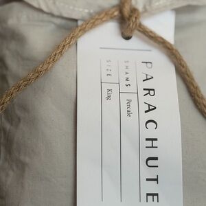 Parachute Soft Grey Pillow Shams